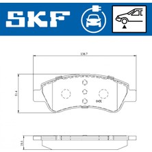 Art Balata Ön Fiat Ducato (06-) Citroen Berlingo (96-11) C-Elysee (12-) C2 (03-) C3 Aircross (13-)(17-)