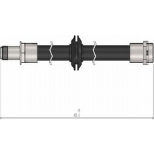Fren Hortumu Ön [ Bmw 3 Series (E46) 98-04 ] Cavo Cav C900 319A