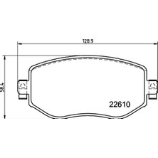 Balata Ön Renault Megane Iv Grandtour (15-) Art A02.3306
