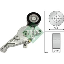 Alternatör Gergi Rulmani Kütüklü Vw Golf V (1k1) 1.9 Tdı 2003-2008 Ina 534015110
