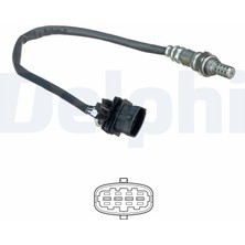Oksijen Sensörü [ Chevrolet, Chevrolet Aveo Hatchback (T300) 1.2 2011-2015 Delphi Del ES20491-12B1