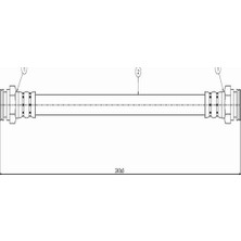 Fren Hortumu Arka [ Alfa Romeo Mito (955) 08-.. ] Cavo Cav C900 235A