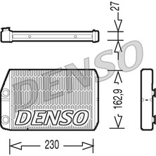 Kalorifer Radyatörü Brazing Fiat Ducato Panelvan 150 Multijet 2,3 D 2006-2011 Denso Dns DRR09034