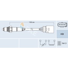 Lambda Sensoru Vw Passat B5.5 (3b3) 1.6 / Variant (3b6) B5 (3b2) 1996-2005 Fae 77140