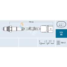 Lambda Sensoru On Skoda Octavia Iı (1z3) 1.6 / Combi (1z5) 2004-2013 Fae 75037