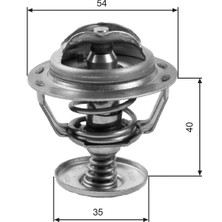 Termostat Ford Fiesta Iv (Ja_, Jb_) 1.0 I / V (Jh_, Jd_) 1.3 Van 1996-2008 Gates Gat TH06082G1