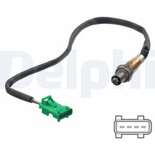 Oksijen Sensörü Ön Citroën C4 Grand Picasso I (Ua_) 1.6 16V 2008-2013 Delphi Del ES21316-12B1