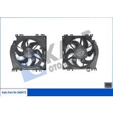 Fan Motoru Davlumbazli Renault Clio Iıı (Br0 1.5 Dci / Grandtour (Kr0 2005-2014 Kale Kal 387240