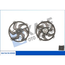 Fan Motoru Peugeot Partner Mpv (5_, G_) 1.6 Hdi 75 2000-2015 Kale Kal 420400