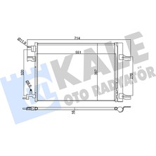 Klima Radyatörü Opel Astra J Sports Tourer (P10) 1.4 Turbo (35) 2010-2015 Kale Kal 391100