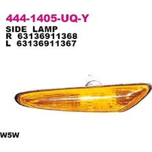 Çamurluk Sinyal Lambasi Sağ Sari Bmw 3 316 I 98-05, 320 98-05 Depo Dep 444-1405R-UQ-Y