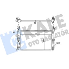Su Radyatörü Al/pl/brz Opel Meriva A Mpv (X03) 1.7 Cdtı (E75) 2003-2010 Kale Kal 342065