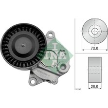 Alternatör Gergi Rulmani Mercedes-Benz Sprinter 3-T Panelvan 308 Cdı 2000-2009 Ina 533001710