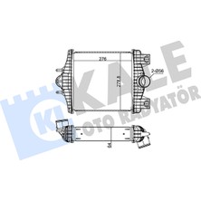 Turbo Radyatörü (Intercooler) Land Rover Range Sport Iı (L494) 3.0 Sdv6 4x4 Kale Kal 375720
