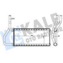 Kalorifer Radyatörü Honda Cr-V Heater Core Kale Kal 358610