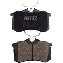 Fren Balatasi Arka Fluence Seat Altea Xl (5p5, 5p8) 1.6 Tdı 2006-2013 Netex Ntx BB20 1330