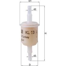 Yakit Filtresi Alfa Romeo, Land Rover Range I 3.5 4x4 1970-1981 Mahle Mhl KL13OF (10'li Paket)