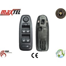 Cam Kaldirma Anahtari Ön Sol Ayna Katlamali 13PIN Peugeot 2008 (A94) (13-), 208 (2A/C) (12-) Maxtel