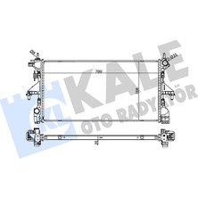 Su Radyatörü Brazing Citroën Jumper Panelvan 2.2 Hdi 100 2006-2012 Kale Kal 355660