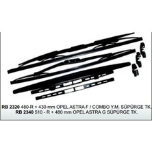 Silecek Süpürgesi 510MM+480MM RB2340 Opel Astra G Takim Remark Rem R002 1455 (2'li Paket)
