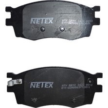 Disk Fren Balatasi Ön Hyundai Accent Iıı (Mc) 1.4 Gl / Sedan 2005-2010 Netex Ntx BB10 3420