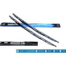 Silecek Süpürgesi 650MM+550MM Metal Tip Bmw 5 Seri E39 95-04 Maxtel Max 122 09 334