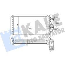 Kalorifer Radyatörü Peugeot 307 (3A 1.4 Hdi / Break (3e) Sw (3h) 1.6 110 2000-2009 Kale Kal 346290