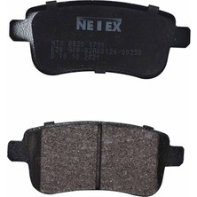 Fren Balatasi Arka [ Renault Megane Iıı Hatchback (Bz0 1.5 Dci 2008-2015 Netex Ntx BB20 1791