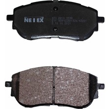 Fren Balatasi Ön [ Toyota Auris (_E18_) 1.2 (NRE185_) / Station Wagon 2012-2018 Netex Ntx BB13 3598