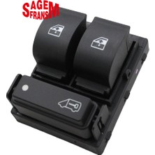 Cam Açma Düğmesi Ön Sol Çiftli [ Fiat Ducato Iii, Peugeot Boxer Iıı ] Sagemfrans Sgm 400419