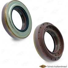 SKT Diferansiyel Keçesi Mercedes Sprinter 3.5t-3t-4.6t -5t 48X82X12-20.5 Fkm Yün SL13LLR Sağ A0159970346