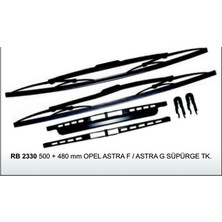 Silecek Süpürgesi RB4100 600MM Mercedes 124K/C180 (Adet) Remark Rem R002 1850 (2'li Paket)