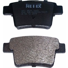 Fren Balatasi Arka [ Ford Mondeo Iıı (B5Y) 1.8 16V / Sedan (B4Y) 2000-2007 Netex Ntx BB20 1665