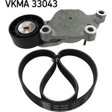 Alternatör Gergi Kiti Ford Focus C-Max (Dm2) 1.6 Tdci / 2003-2010 Skf Vkma 33043
