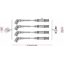 Buji- Kablosu Bmw 316-318 1600 -1800 8V 1993-00 Netex Ntx SP06 045
