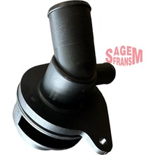 Termostat Yuvasi Flanşi Peugeot 206-207-307-1007, Citroen C2-C3 1.4 Sagemfrans Sgm 131277