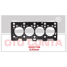 Silindir Kapak Contasi 0.82MM Çelik Renault Clio, Kangoo, Megane 1.5 Dci K9K 04=> Otoconta Oct 42457