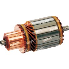 (X) Marş Kollektörü 12V IM537 Peugeot 504-505-J7 Valeo Tipi Çap:59,9mm BOY:137 19 Dilim Remark Rem R