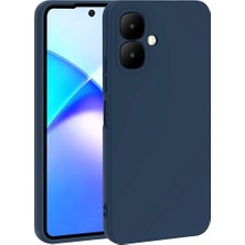 Teknosepetim Sparkgo2 ile Uyumlu Silikon Kılıf Ultra Esnek Ince Içi Kadife Dış Yüzeyi Mat  Kapak Mavi