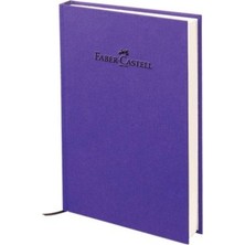 Faber Naturel Seri A6 Ciltli Çizgili Mor Defter 400702