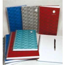 Bayındır Mercury Sert Kapak Defter Düz 140 Yaprak 70 Gram ( 17*24 cm )