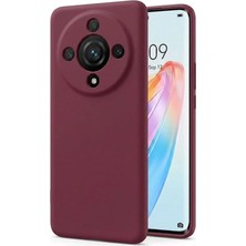 Teknosepetim Honor X9 ile Uyumlu Silikon Kılıf Ultra Esnek Ince Içi Kadife Dış Yüzeyi Mat  Kapak Mor