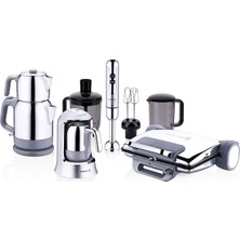Korkmaz A1827 Inox 14PRÇ. Elektro Set