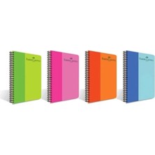 A4 Spiralli Defter Bicolor Plastik Kapak Çizgisiz 160 Yaprak 5075000141