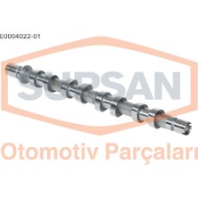 Eksantrik Mili Egzoz-Döküm Renault Megane I - Iı 1.4 16V Supsan Sup E0004022-01
