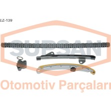 Triger Zincir Seti 5 Vites Motorlar (4 Parça) Toyota Auris, Corolla, Yaris 1.4 8V D-4d 1nd-Tv Supsan