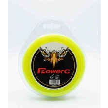 PowerG ​tırpan Misinası  -  Yuvarlak   - 2 mm Kalınlık - 15  Metre Uzunluk, Profesyonel Kesim
