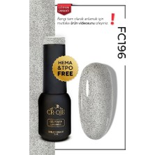 Cr-Oje FC196 - Disco Flash Kalıcı Oje (5 Ml)