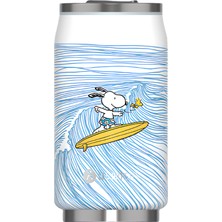 Les Artistes Paris Isı Yalıtımlı Kutu Çelik Termos 280ML Surfing Snoopy