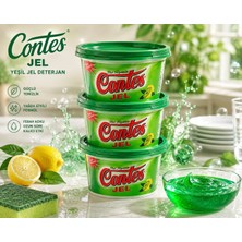 Contes Yeşil Jel Deterjan 300 gr 3ADET(900 Gr)